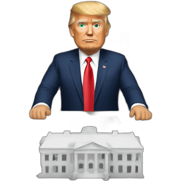 Donald trump as speaker of the house emoji