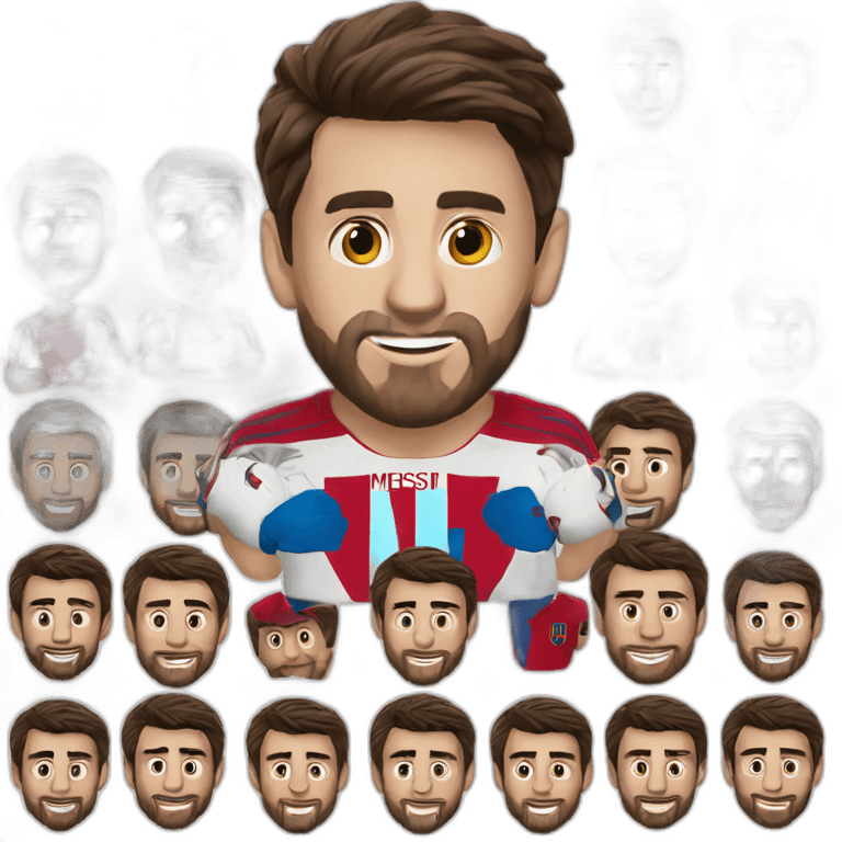 Lionel Andrés Messi Cuccittini emoji