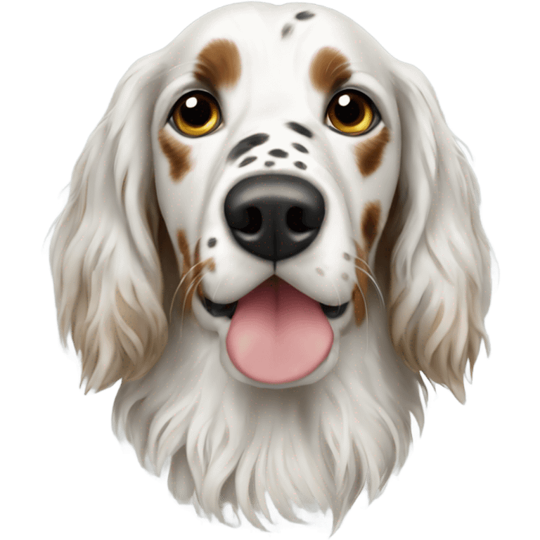 English setter emoji