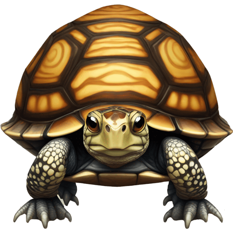 Ornate Box turtle emoji