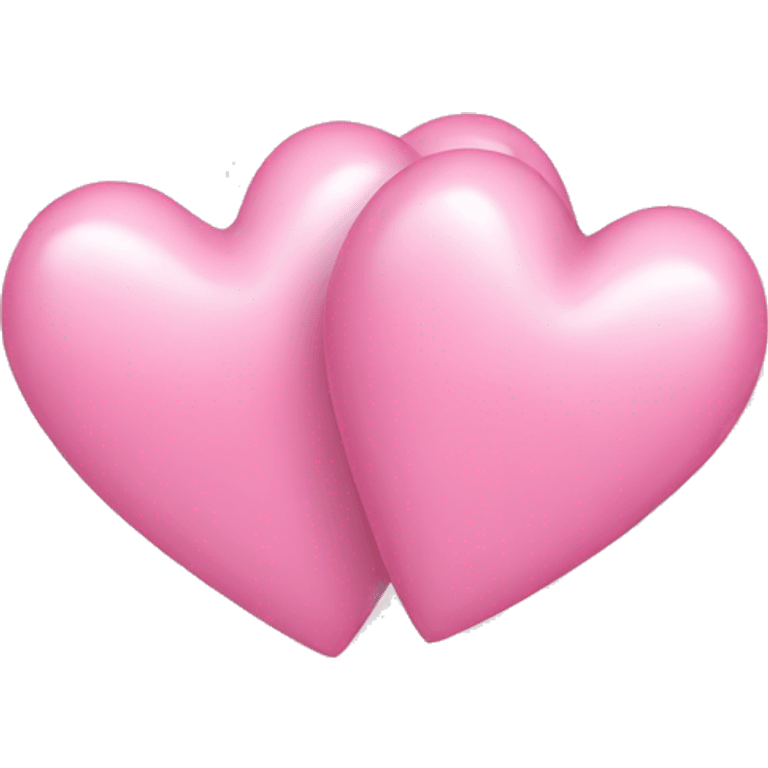 Light pink double heart emoji