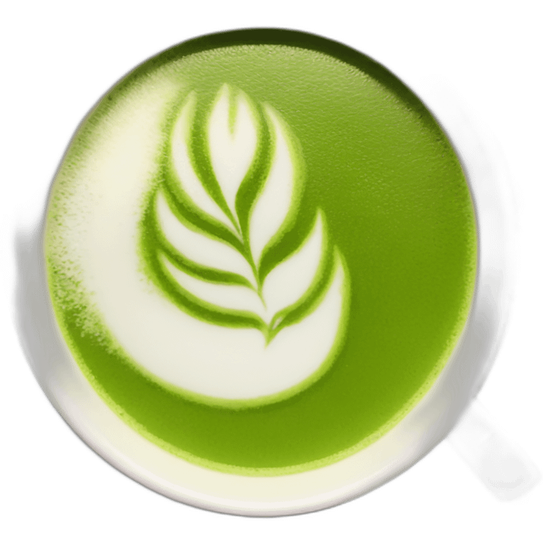 matcha latte  emoji