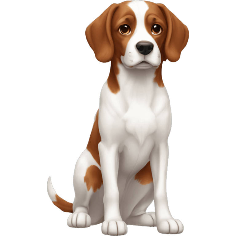 Brittany Dog Breed Full Body emoji