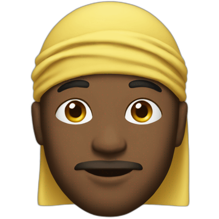 man with durag emoji