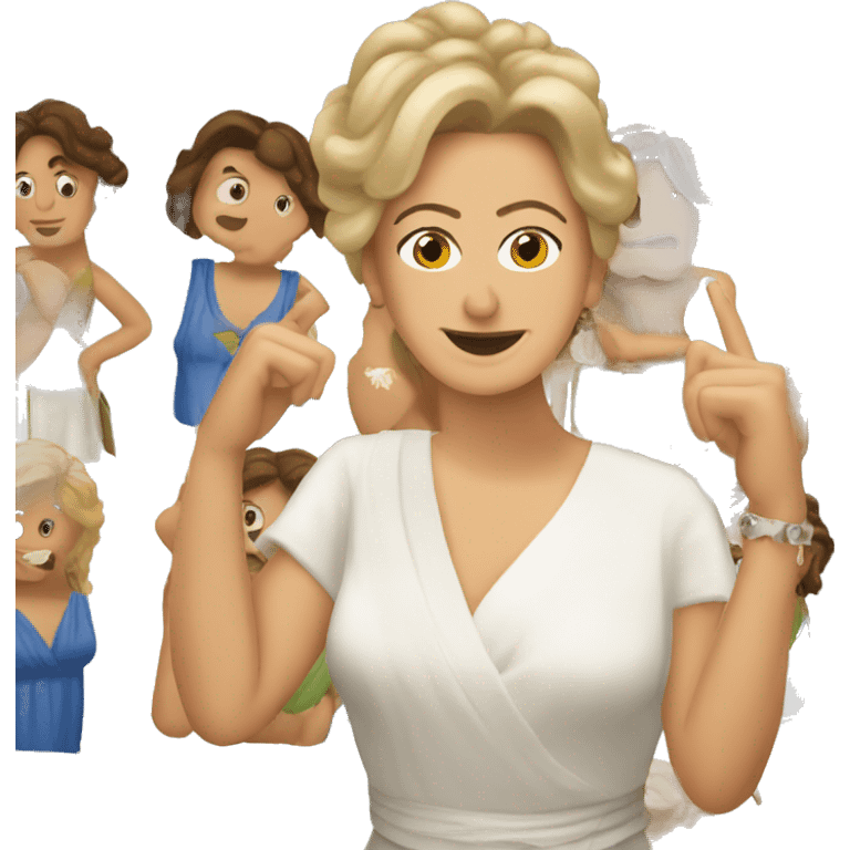 mamma mia greece emoji