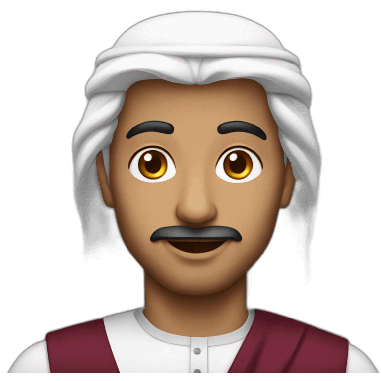 qatari man emoji