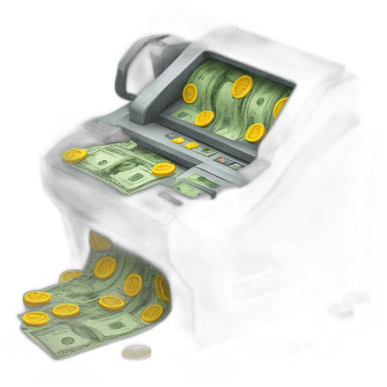 Money machine emoji