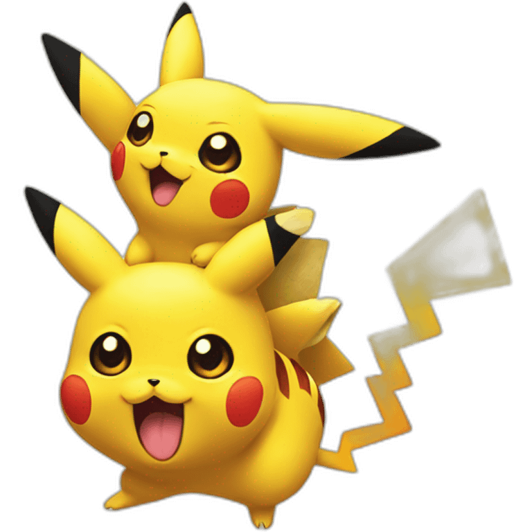 pikachu an feu emoji