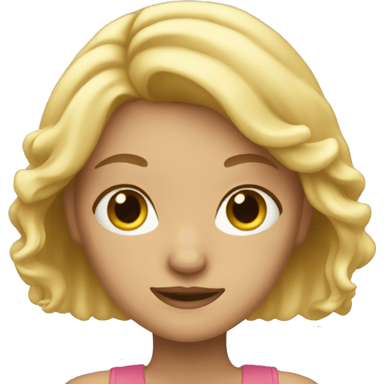 Blonde girl emoji