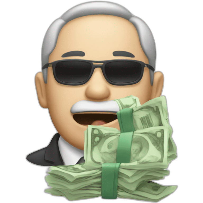 Singapore money laundering emoji