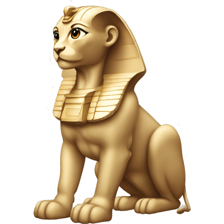 An emoji representing a greek sphinx emoji