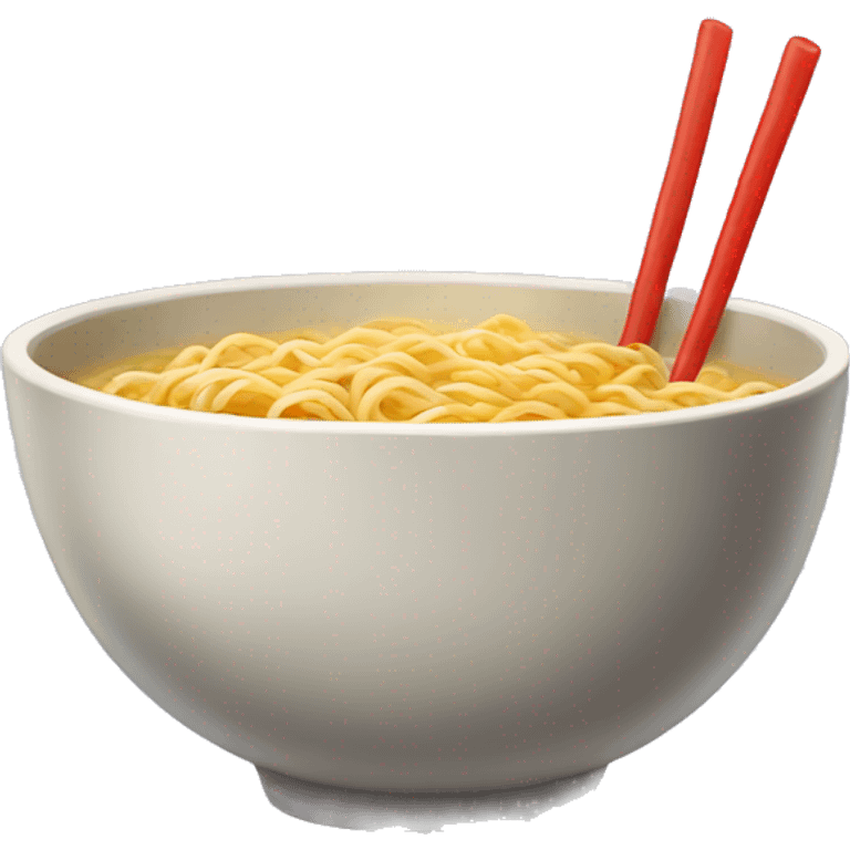 Bowl of ramen  emoji