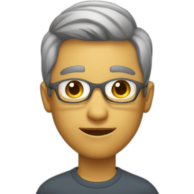 UX UI Designer without glasses  emoji