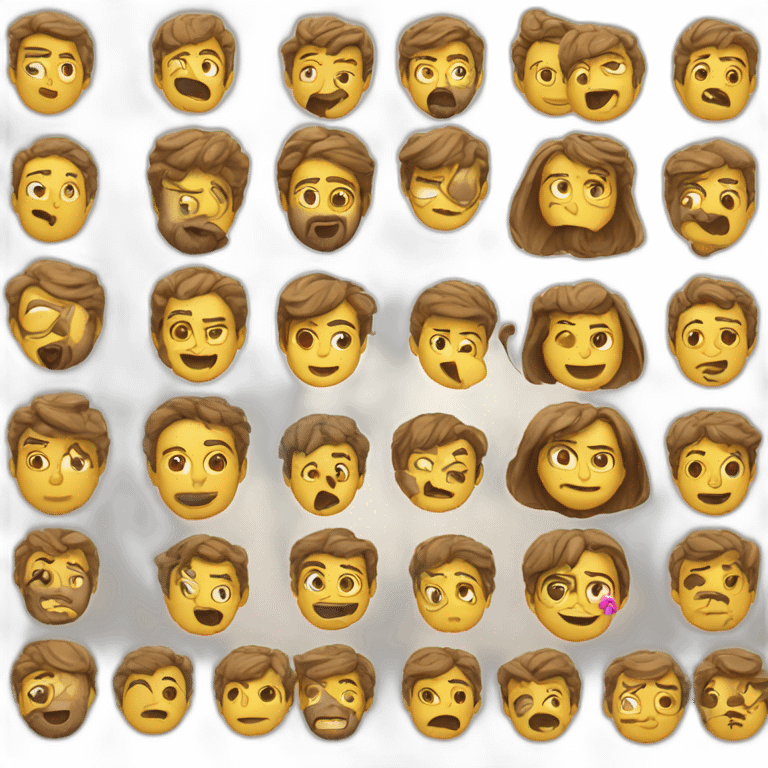 A new undescovered emotion - facial expression emoji