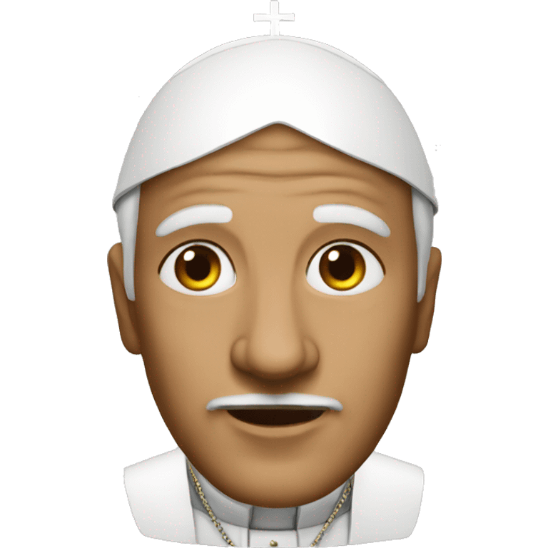 Pope Jhon paul emoji