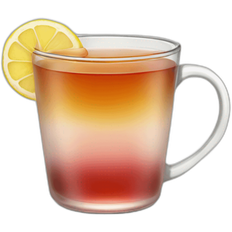 drink tea with honey lemon and jam emoji