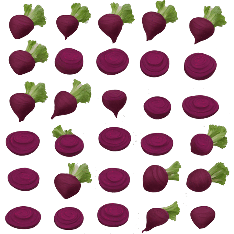 Beet hummus emoji