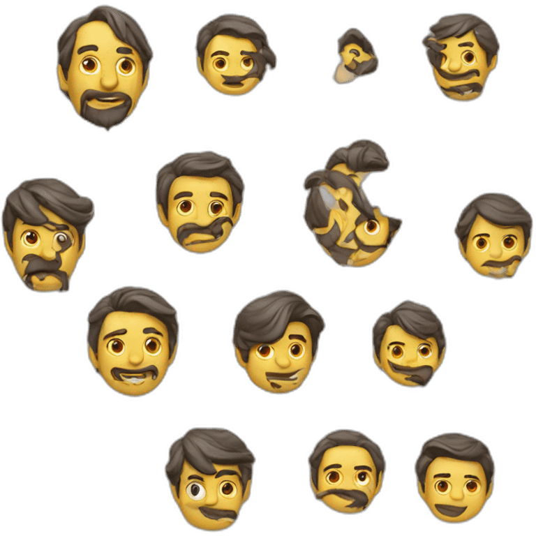 Парень играет в танки emoji