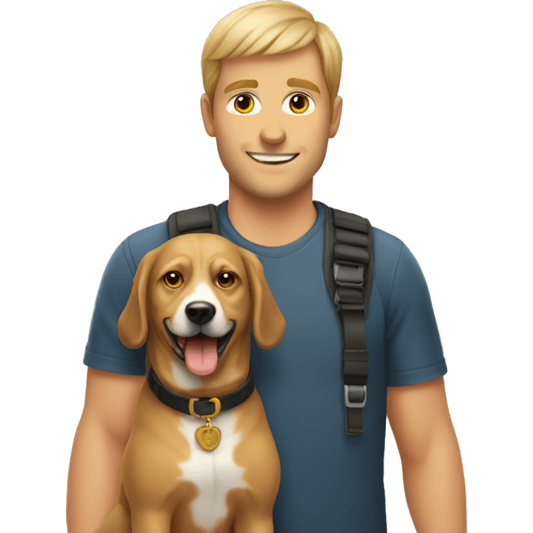 Kacper with hod dog  emoji