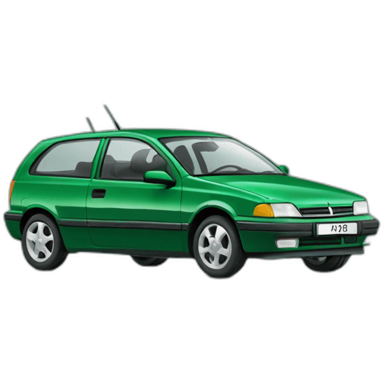 Green 1995 opel astra emoji