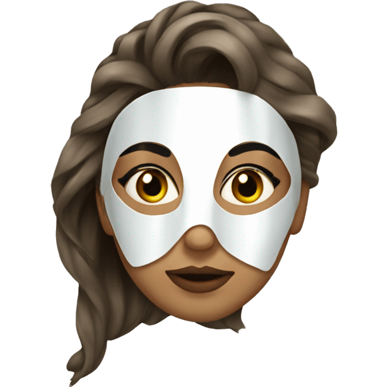 beauty mask emoji