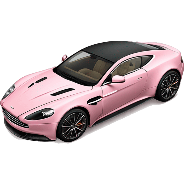 Pastel Pink Aston Martin  emoji