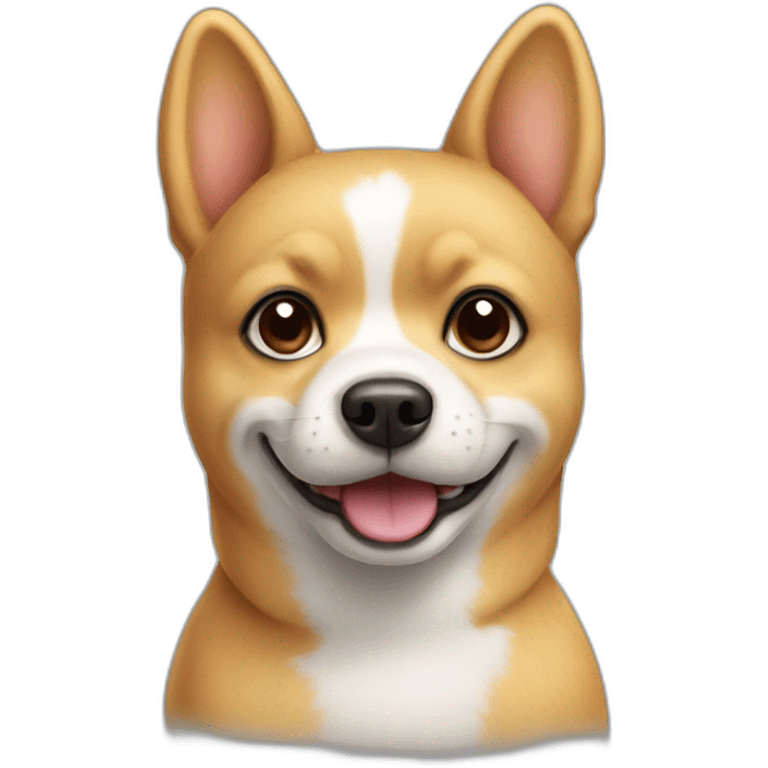 pear small dog emoji