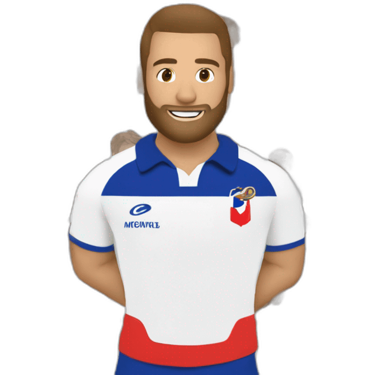 Joueur de rugby équipe de France emoji