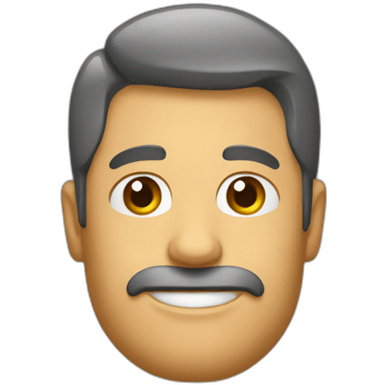 Homme avec une bière emoji