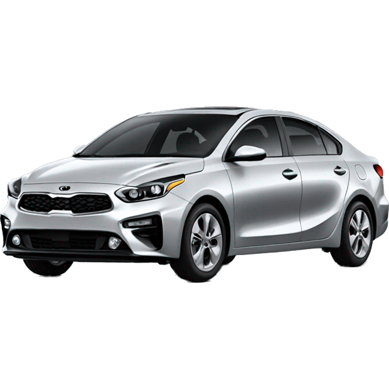 Grey 2023 Kia forte  emoji