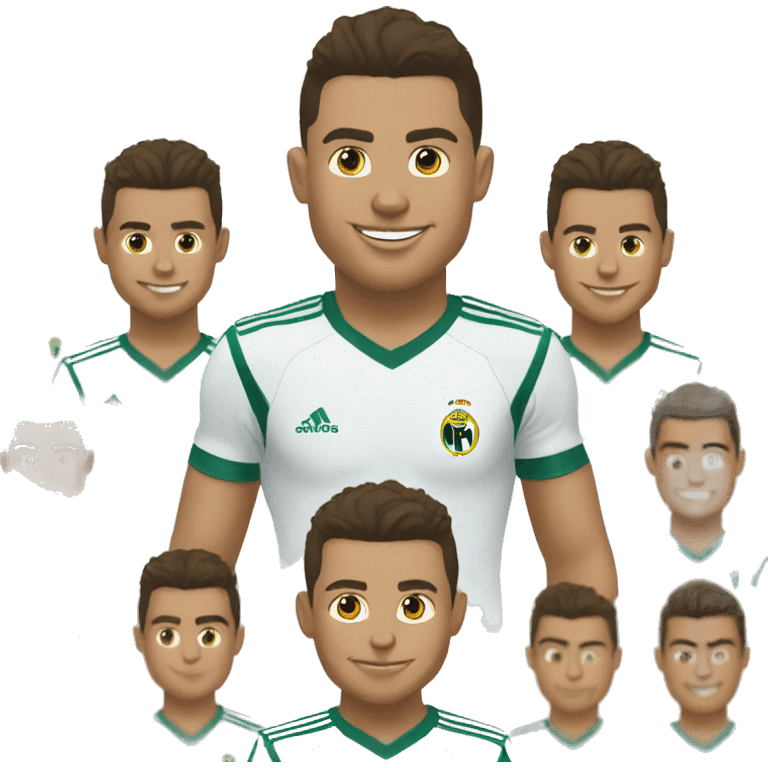 Ronaldo en colaire  emoji