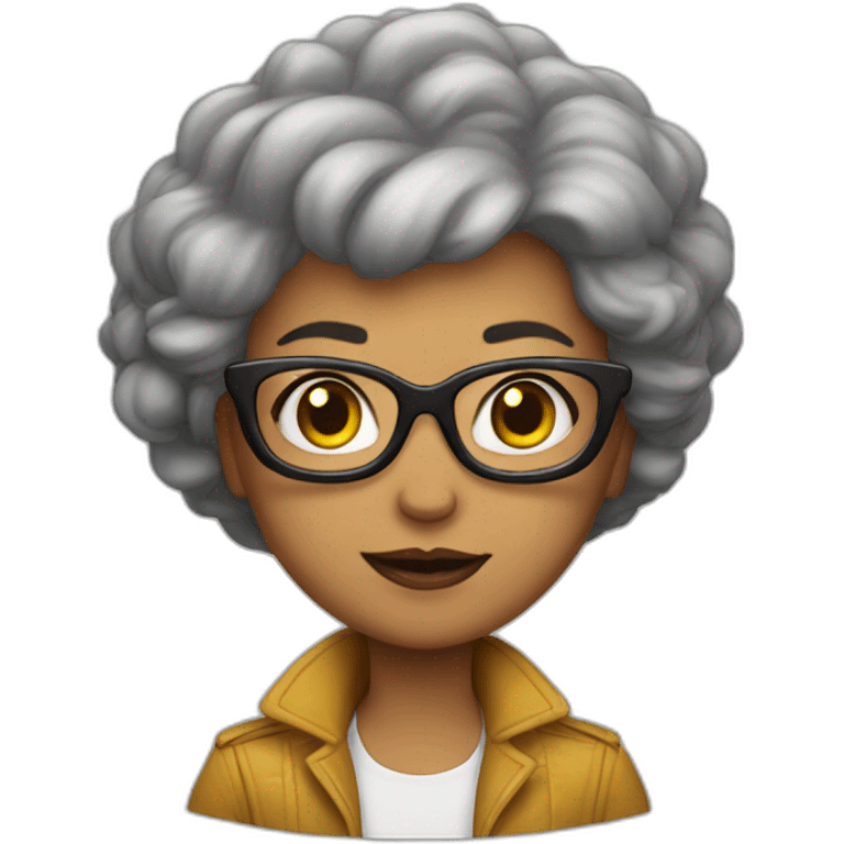 Super nana rebelle emoji