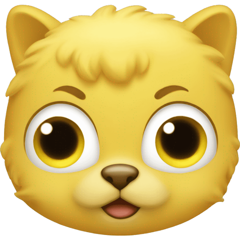 Tufty yellow baby emoji