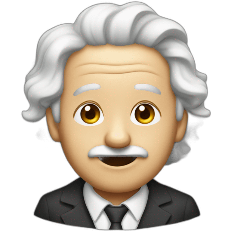 Albert Einstain emoji