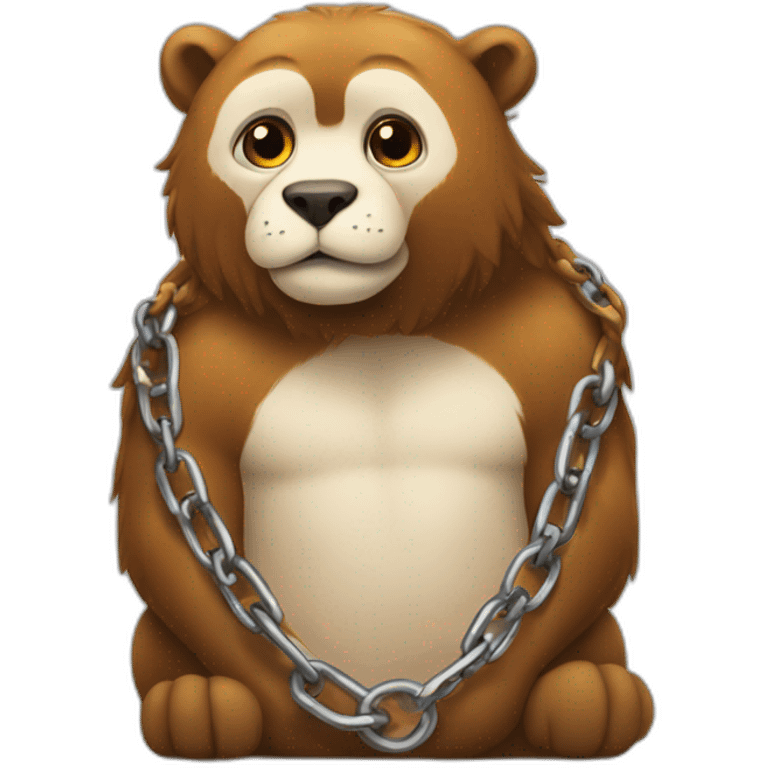 Animal in the chains emoji