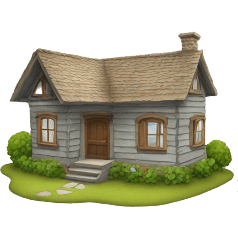 Small Old house emoji