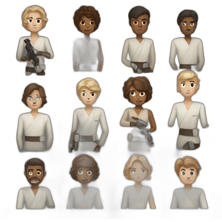 Star wars bad bunch  emoji