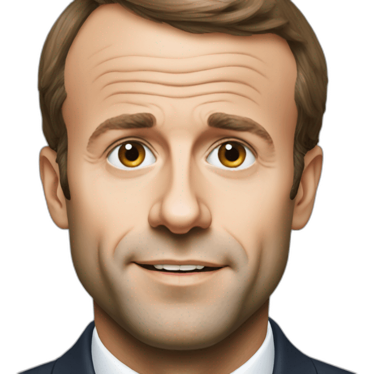 Emmanuel Macron emoji