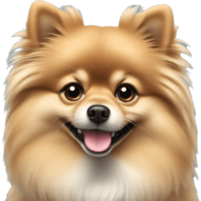 Dapple Pomeranian  emoji