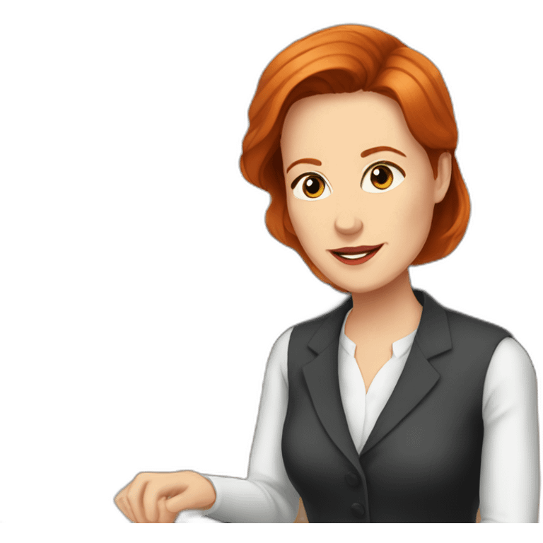 Meeting with Audrey Fleurot emoji