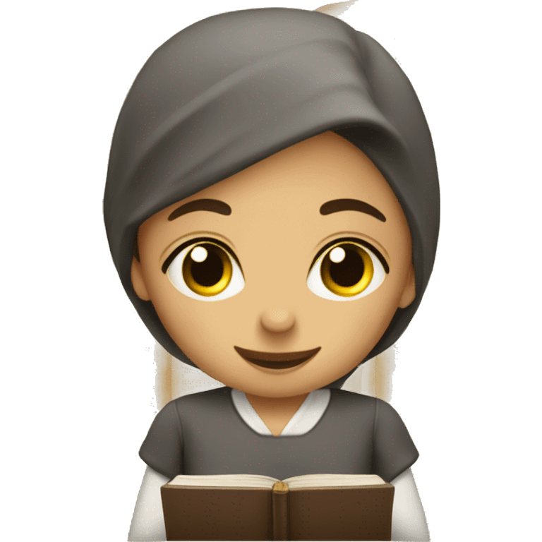 traditional jewish mother standing bible time emoji