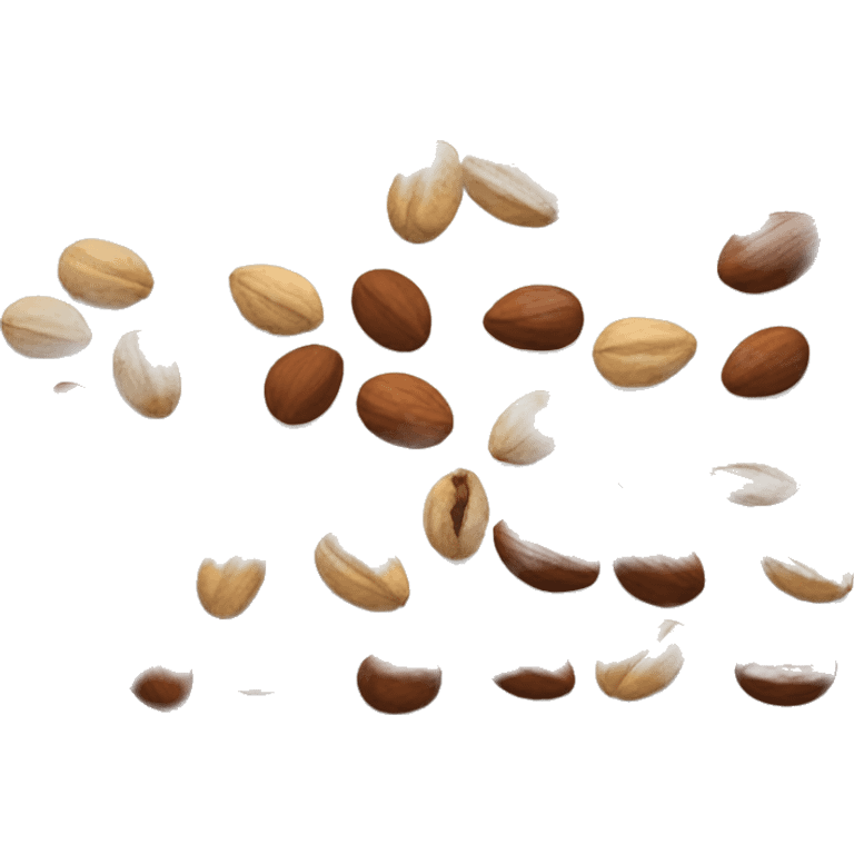 a nut emoji