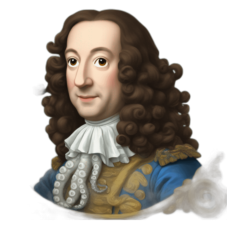 octopus style louis XIV emoji