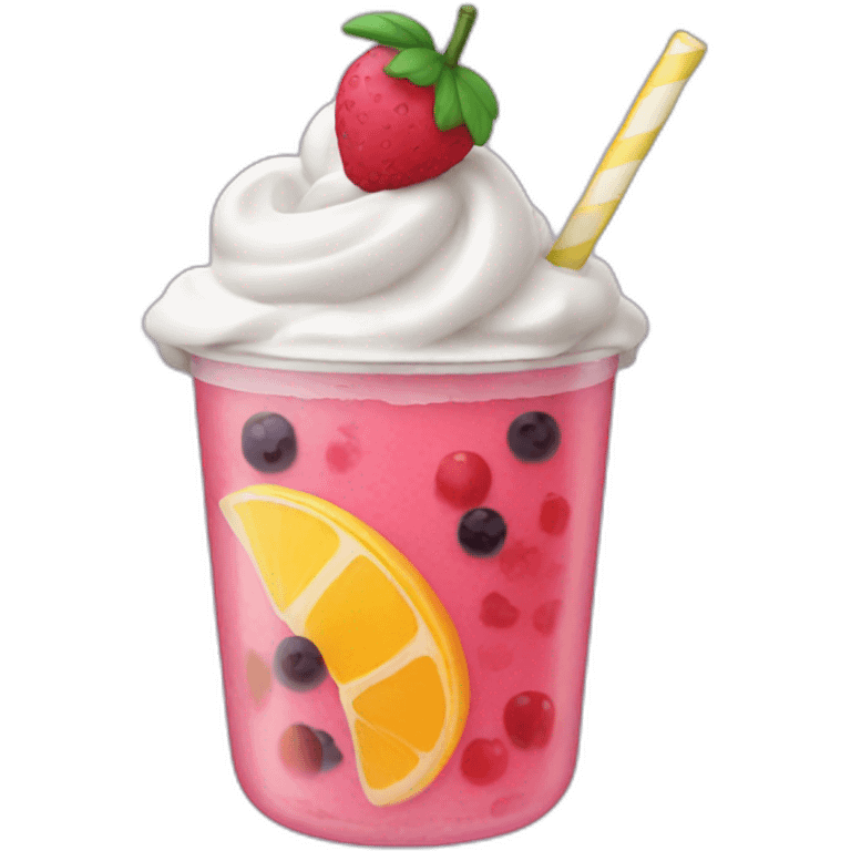 fruity boba emoji