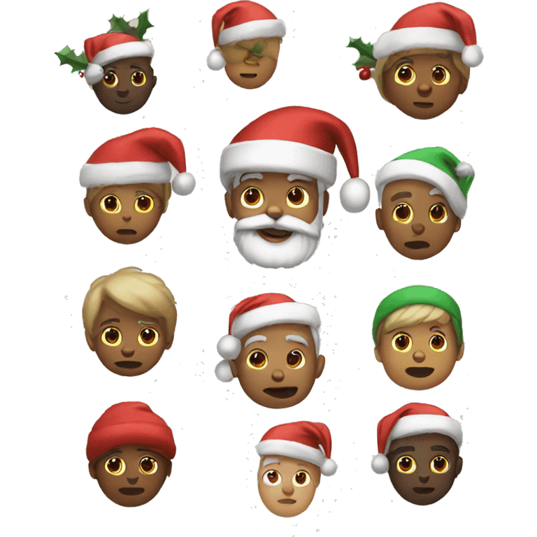 Neutral Christmas  emoji