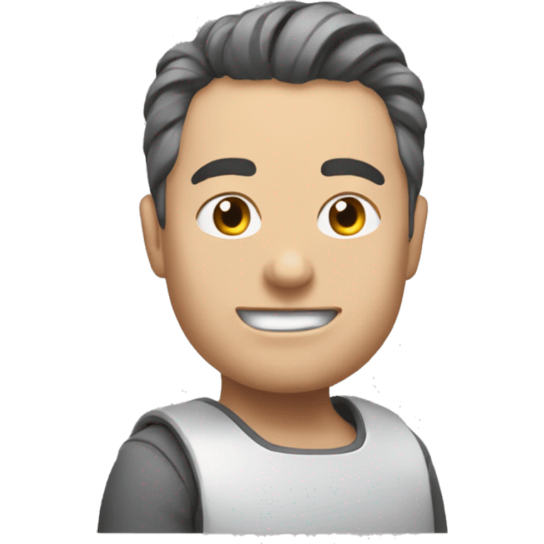 Ilon Musk runs to the right emoji