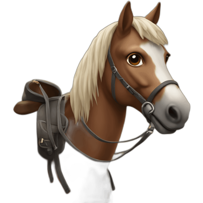 Une mouche sur cheval emoji