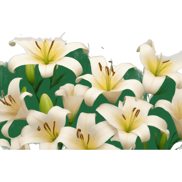 Lilies emoji