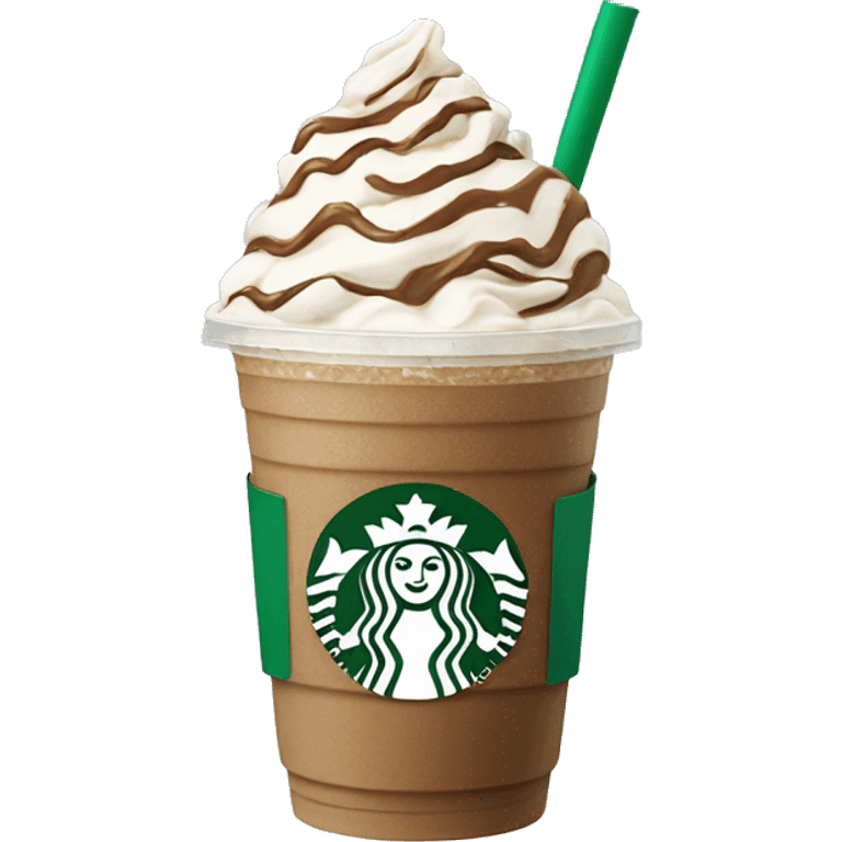 Starbucks Frappuccino ￼ emoji