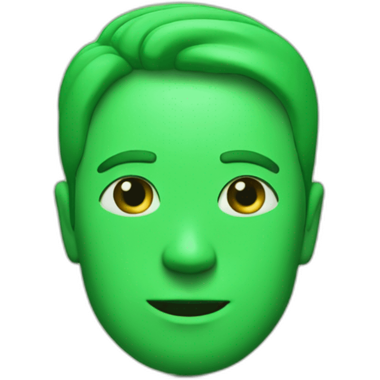 <> in green emoji